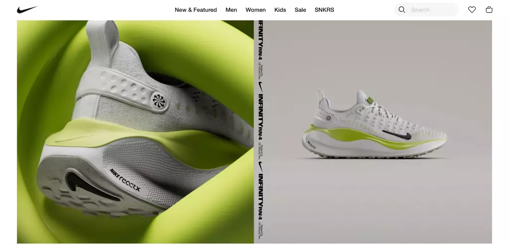 Trang web của Nike