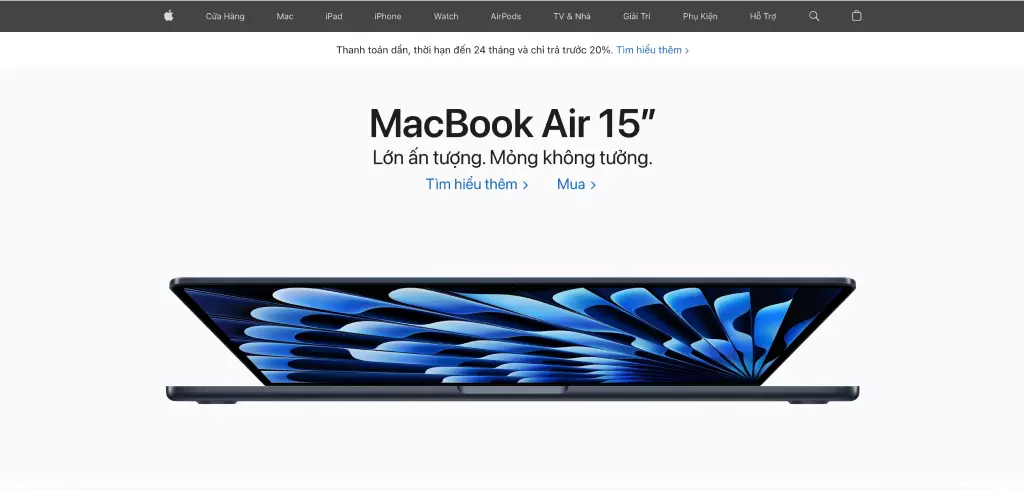 Trang web của Apple
