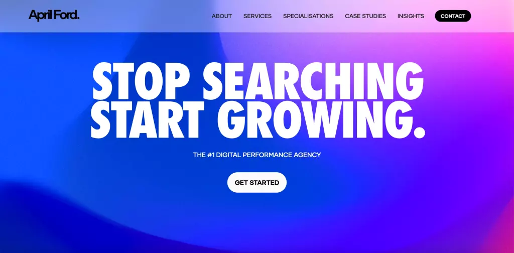 Trang web April Ford