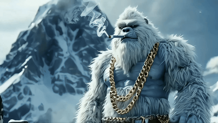 Yeti roasting meme