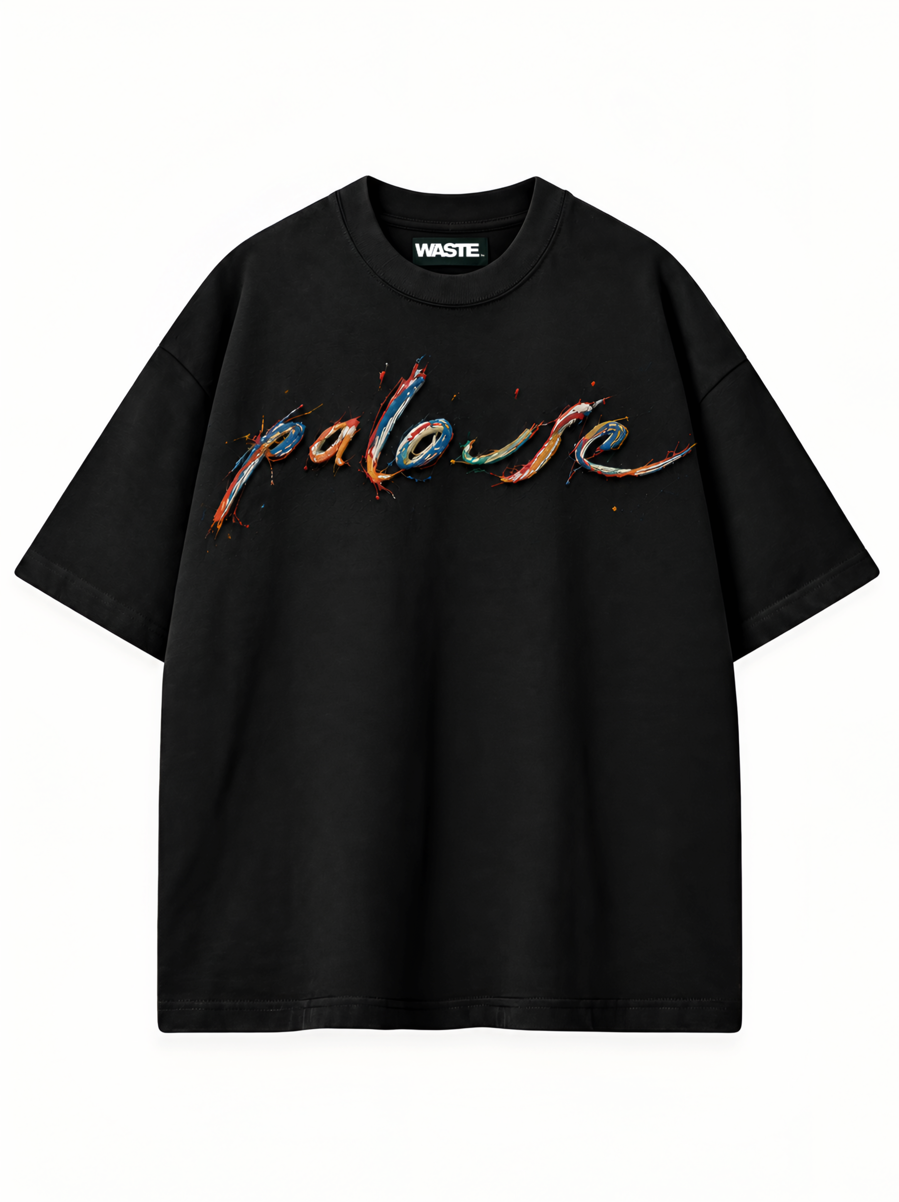Reflections Heavyweight Graphic Tee — Black alternate view