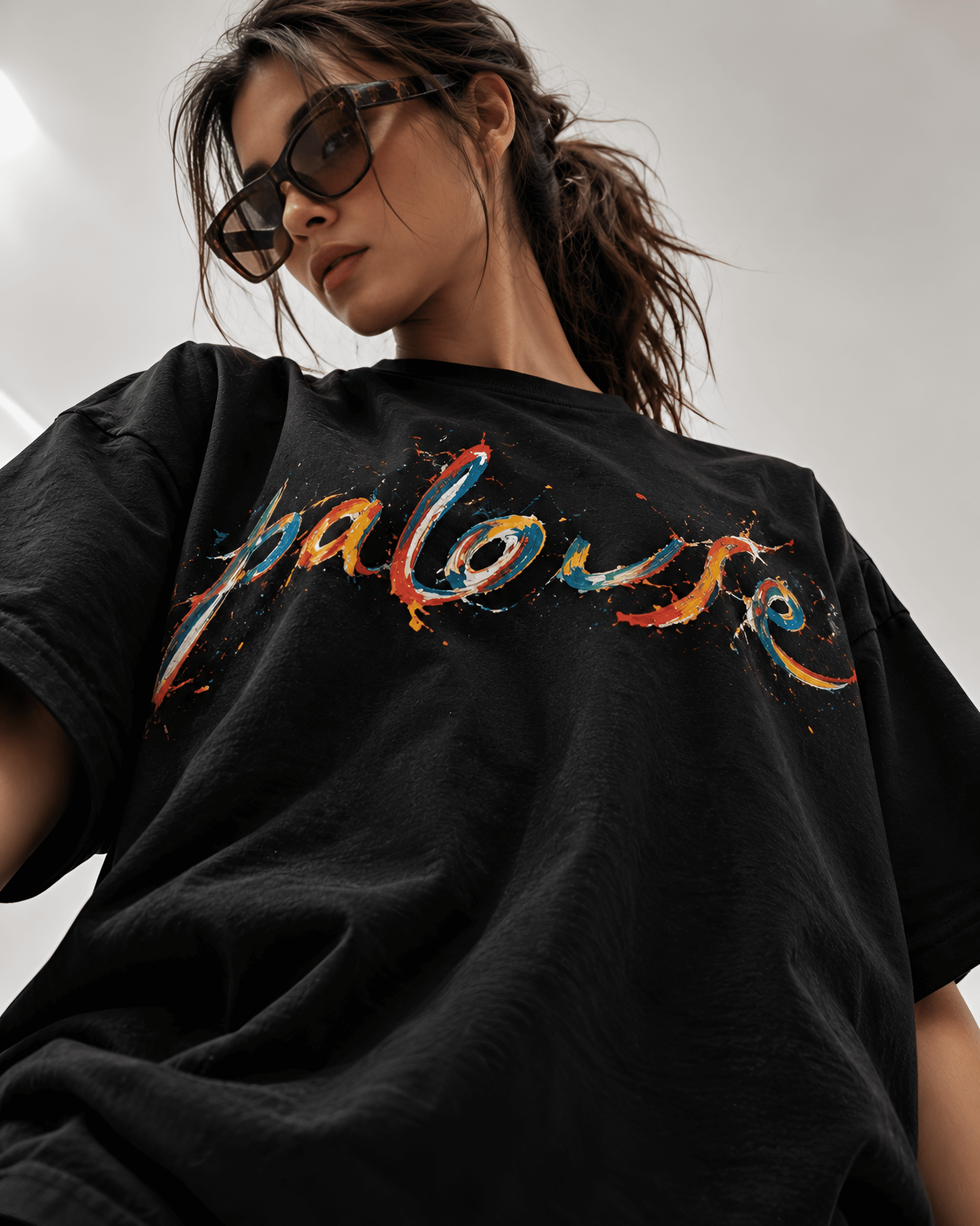 WASTE Black Art Tee view 4