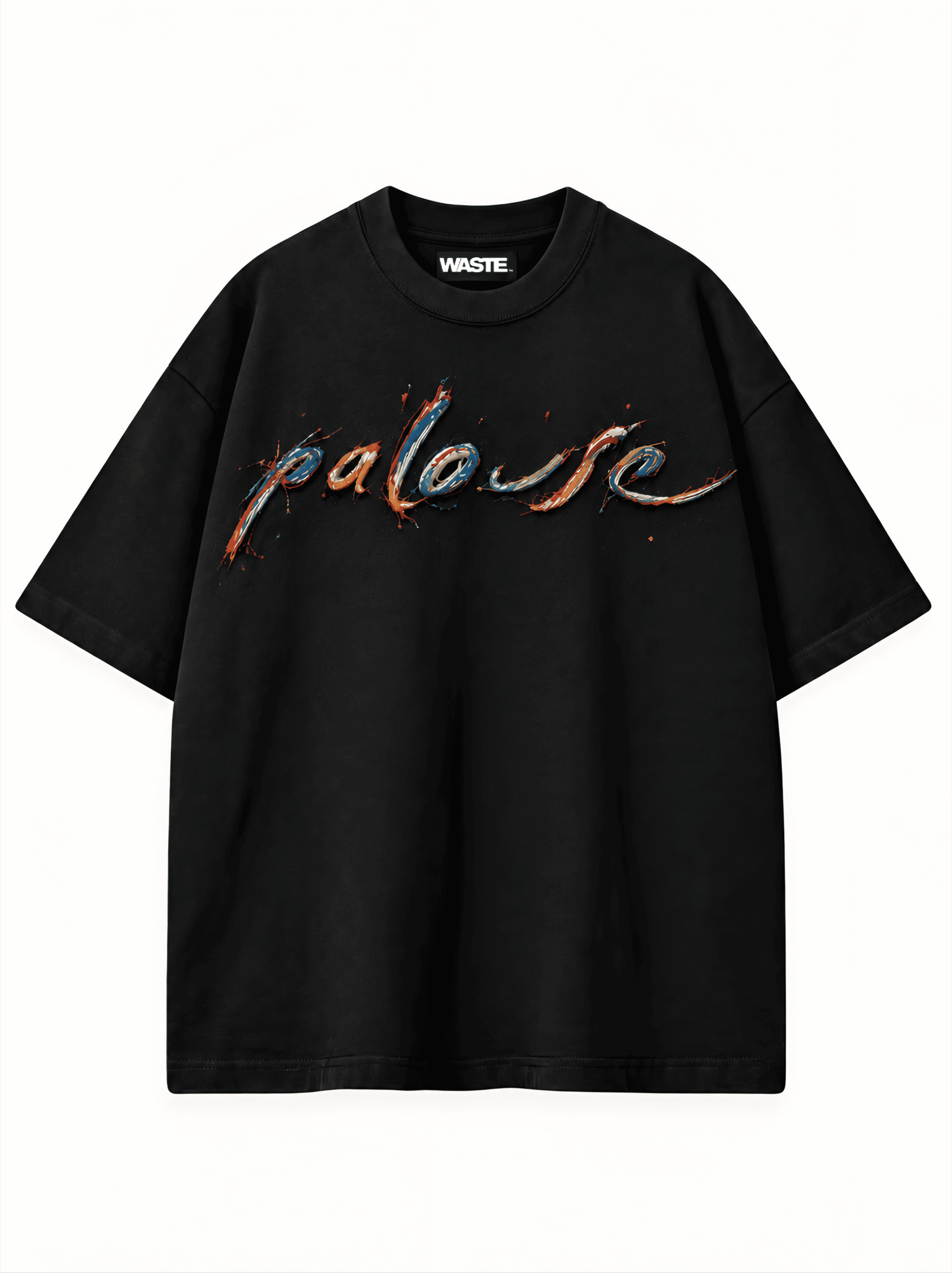 WASTE Black Art Tee view 5