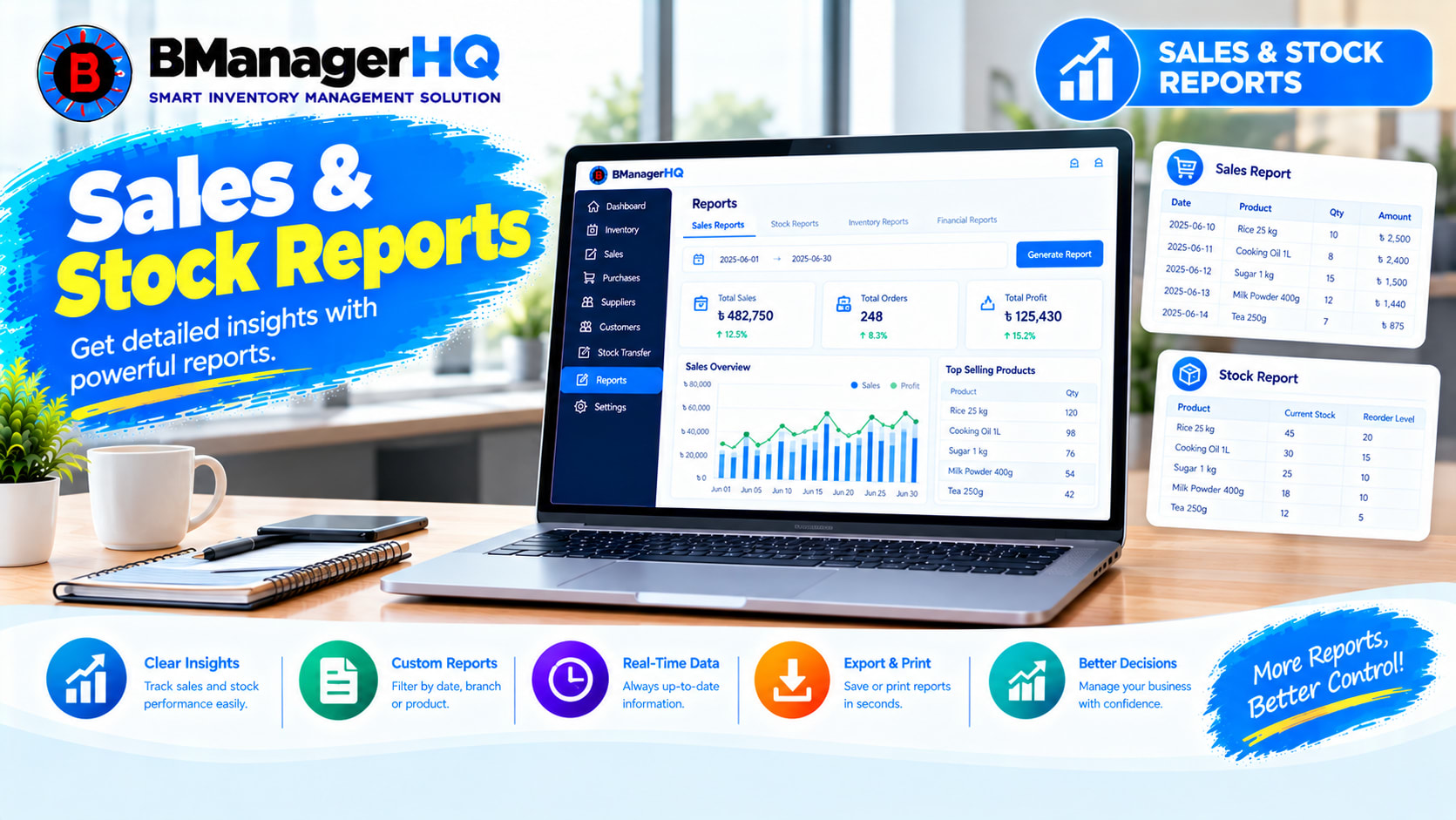 Sales & Stock Reports Software in Inventory Management featured image