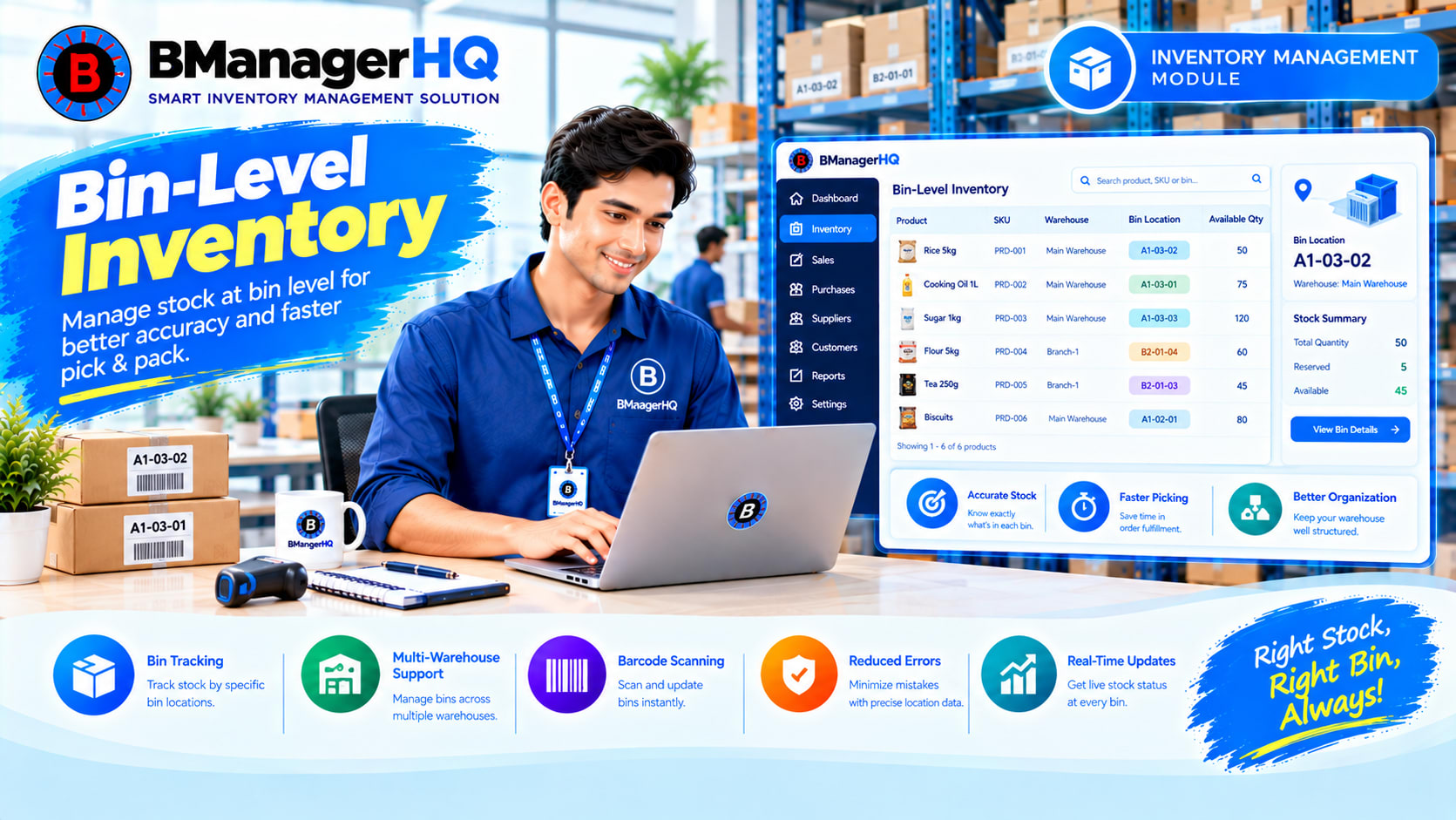 Bin Level Inventory Management Software | Warehouse Location Tracking featured image