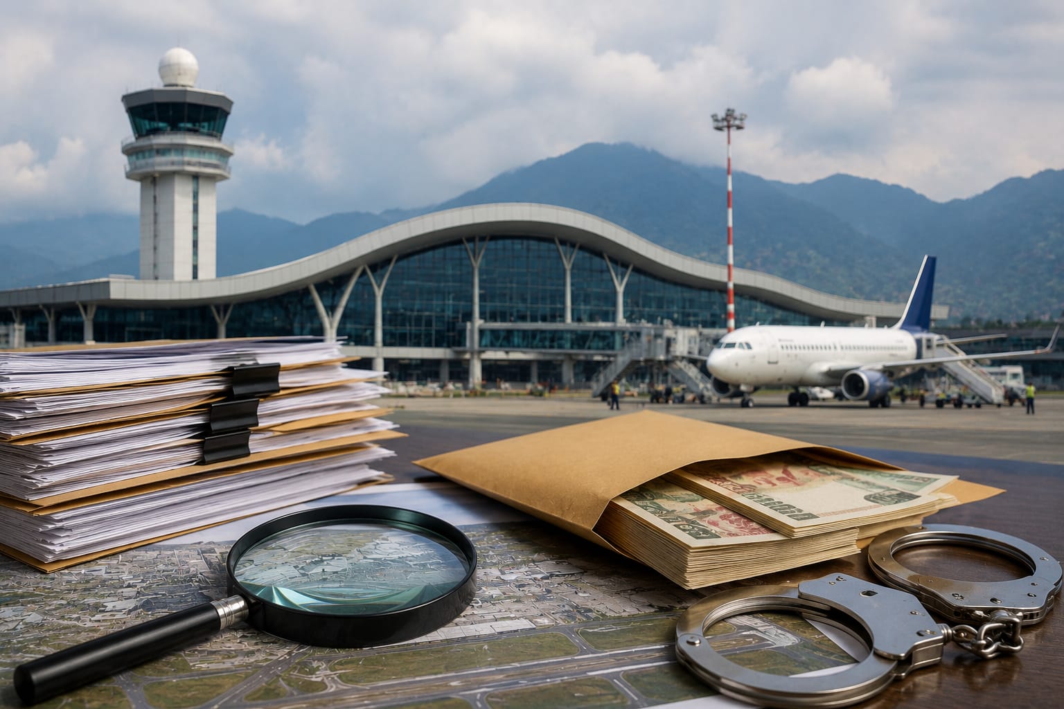 CIAA Files Fourth Corruption Case in Pokhara Airport Project, 14 Officials Charged