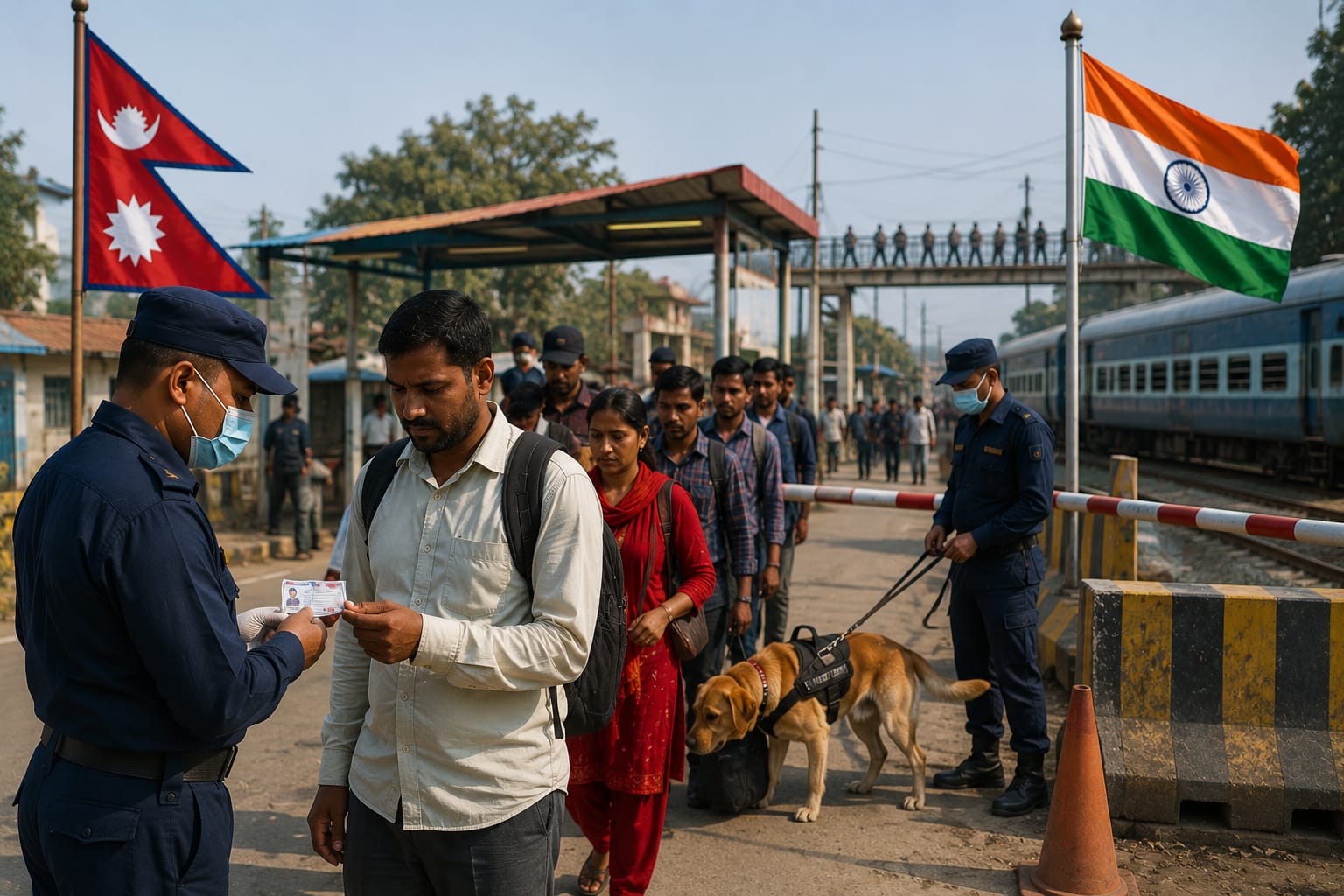 Nepal Tightens Security at Jogbani Border Amid Concerns Over Illegal Infiltration