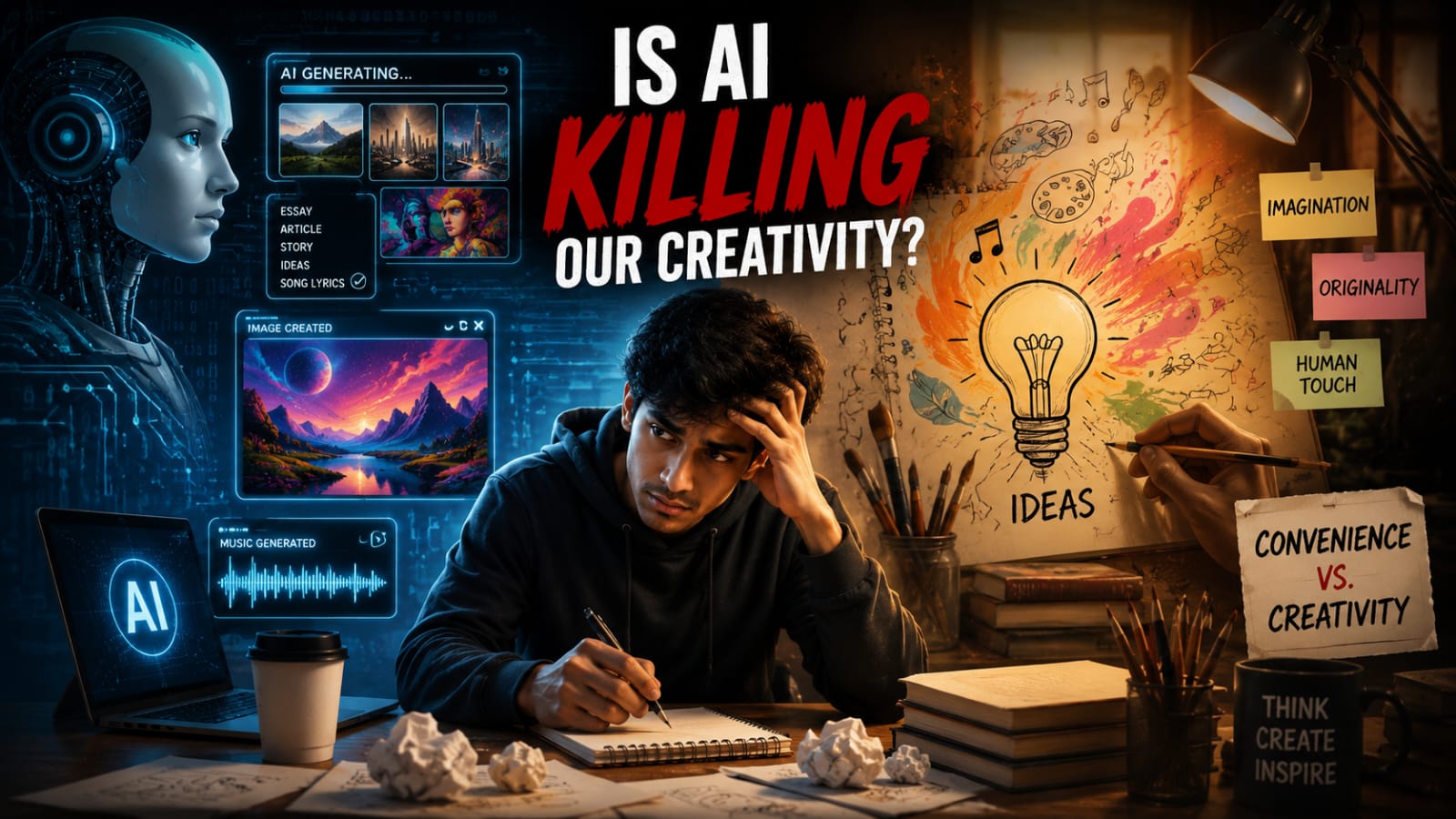 Is AI Killing Human Creativity? Why Experts Warn of a High Cultural Cost