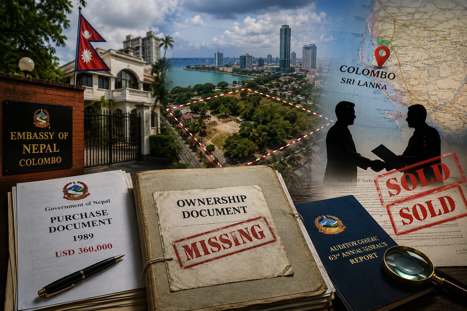 Nepal Embassy Land in Colombo Allegedly Sold Twice, Auditor General Raises Serious Concerns