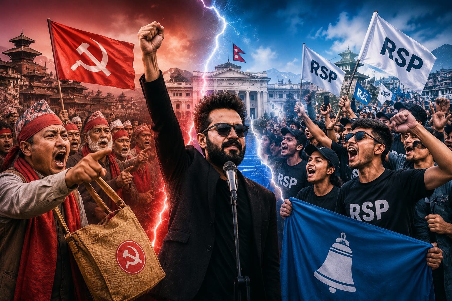 RSP’s Rise Triggers New Political Divide in Nepal: ‘Jholey’ vs RSP Supporters