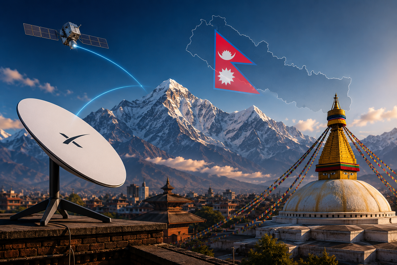 Starlink Sees New Route to Nepal Through Bangladesh, But Regulatory Barriers Still Stand