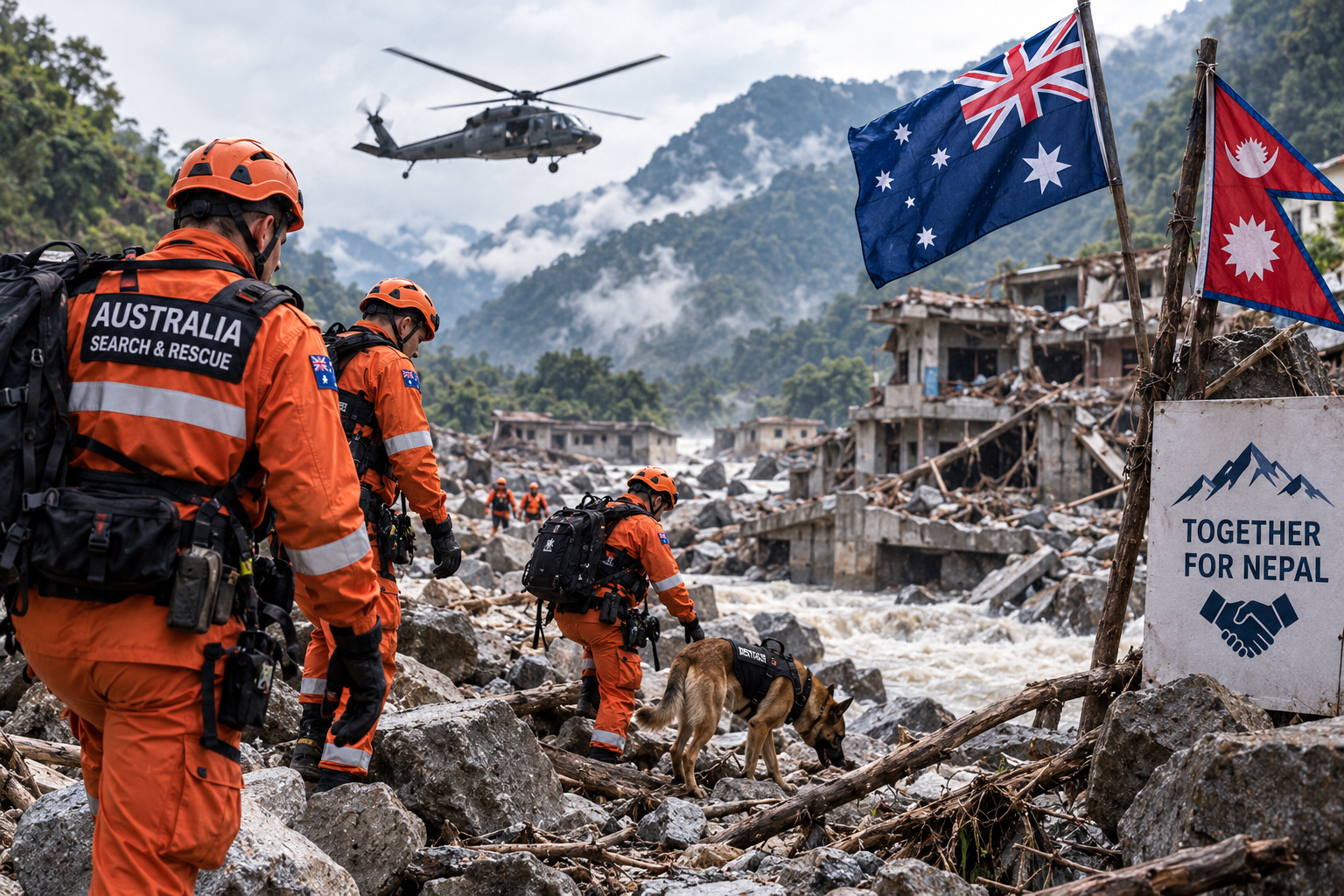 Australia Expands Search and Rescue Support in Nepal as 36 Citizens Remain Missing