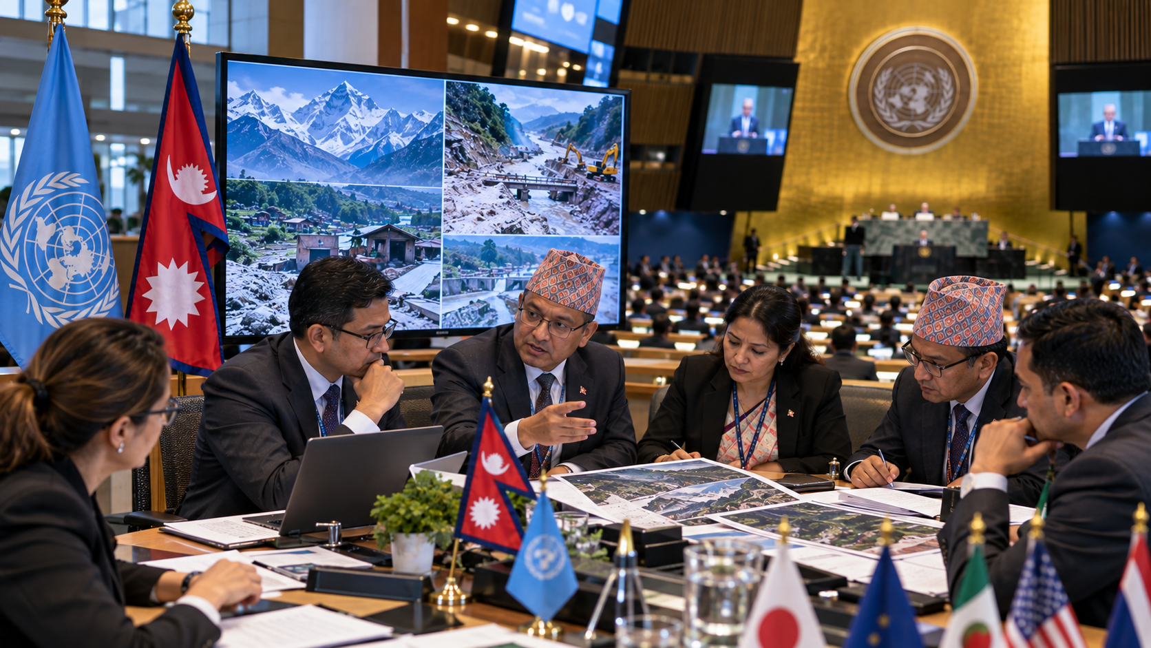 At the UN, Nepal’s Priorities Extend From Climate Justice to Reconstruction Support
