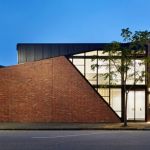 A new angle on the old port: The home designed on a 'wonky square'