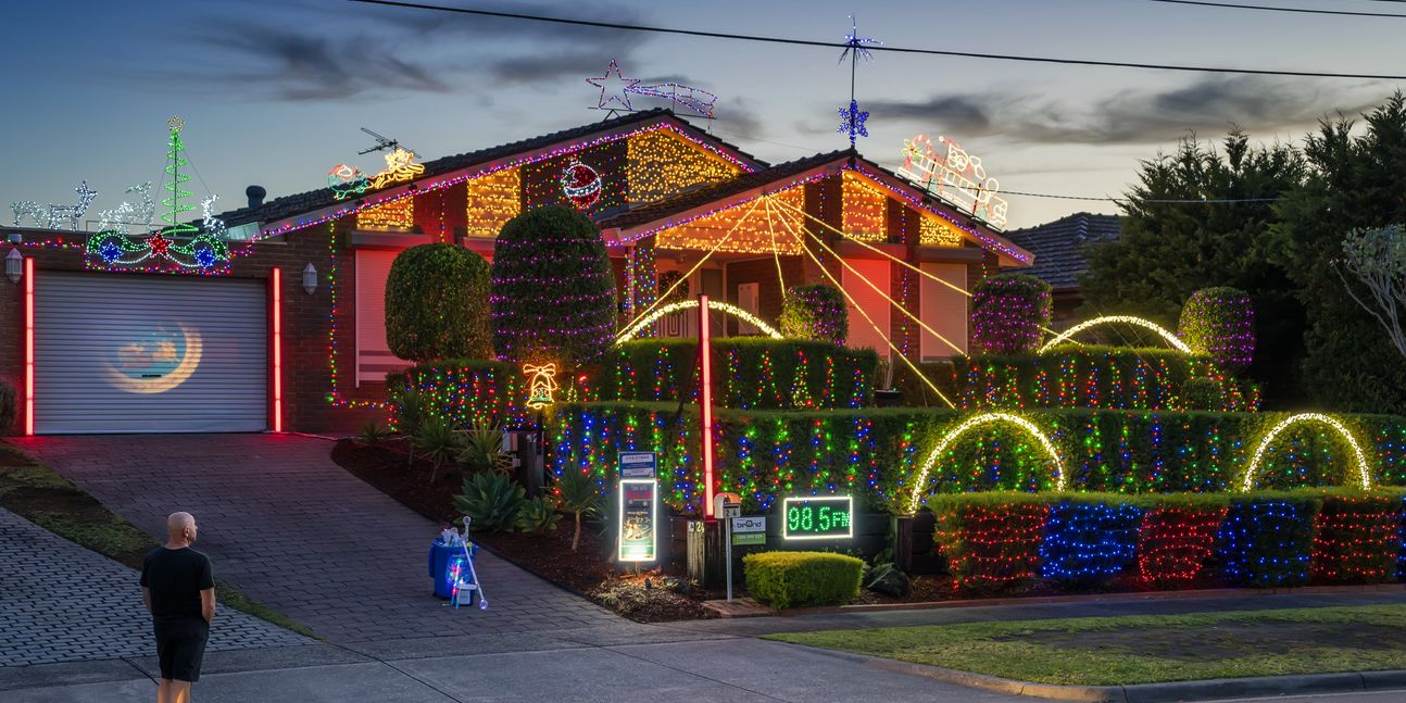 The best spots around Australia to see Christmas lights this year