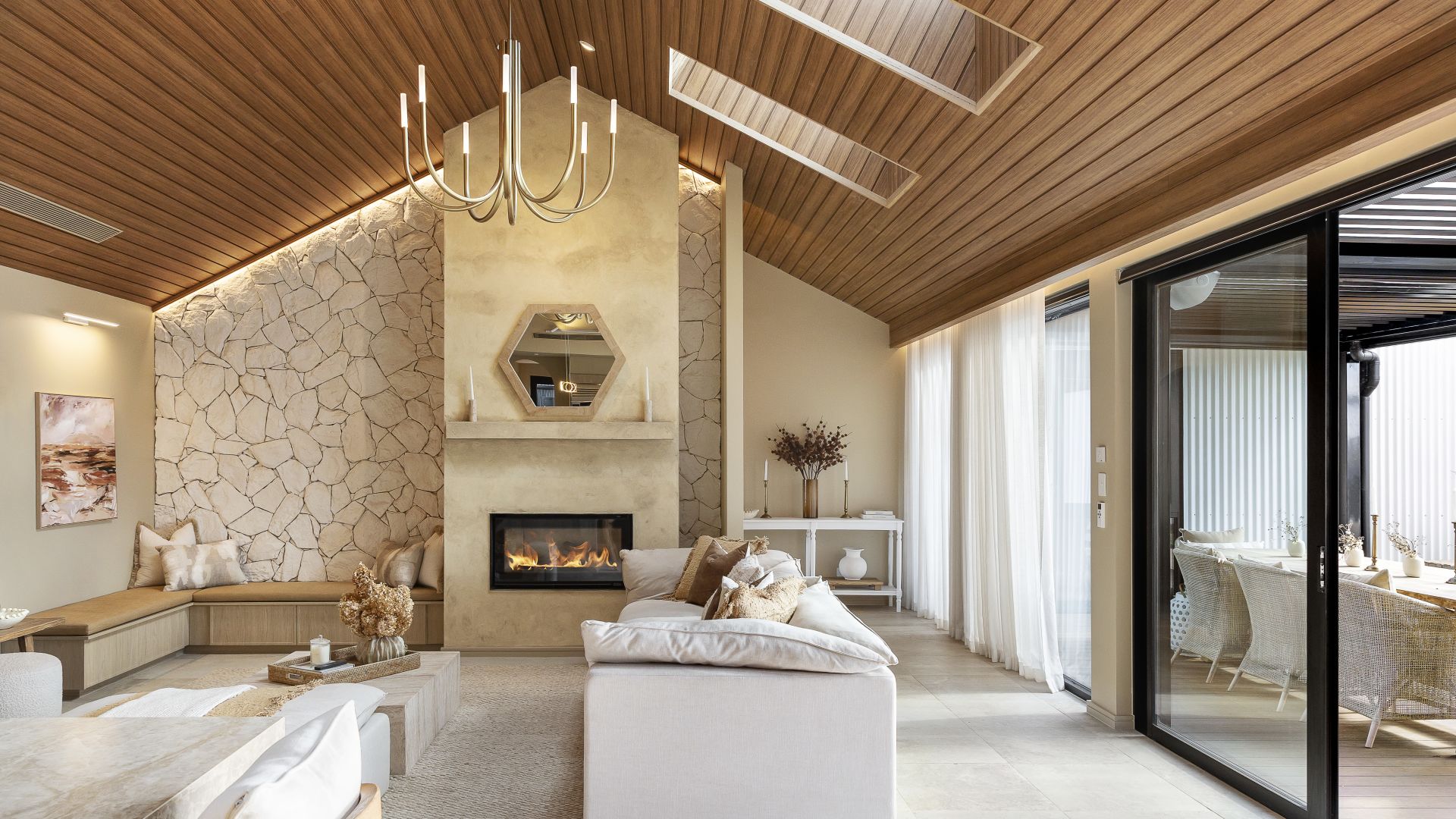 Britt and Taz, House Three 3 Cedar Lane, Daylesford