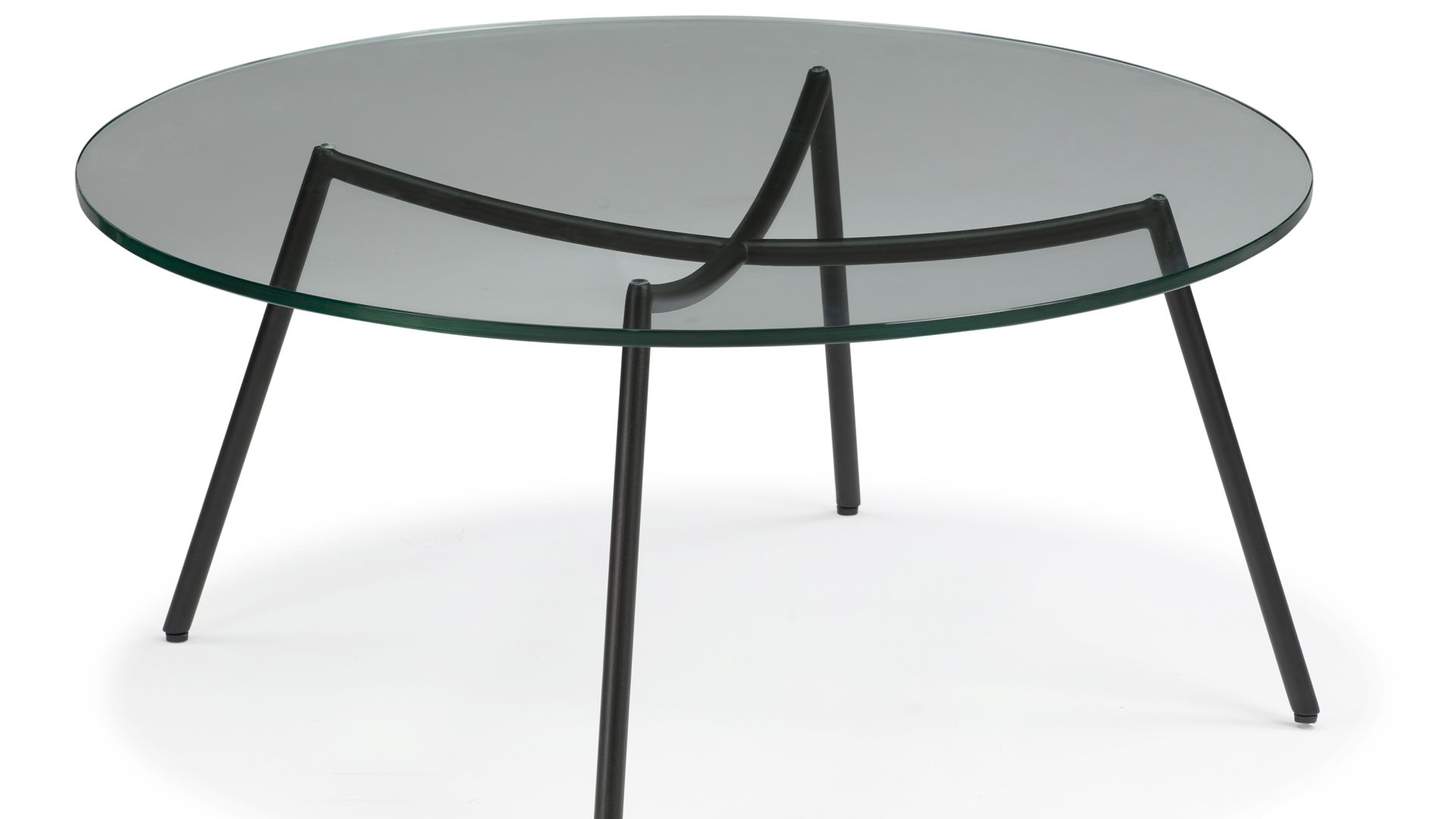 Black dimple coffee table, $499, RJ Living