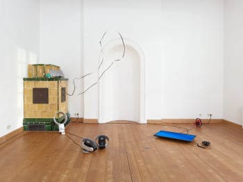 Poster van expo z een collage uit alle werken samen.