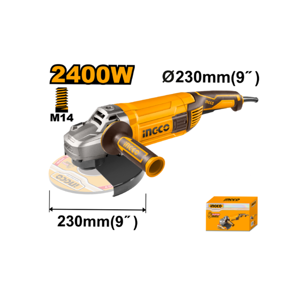 INGCO 9" Angle Grinder 2400w AG24008