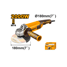 INGCO 7" Angle Grinder 2000w AG200018