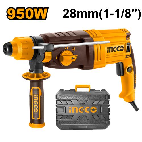 INGCO 28mm Rotary Hammer 950w RGH9528