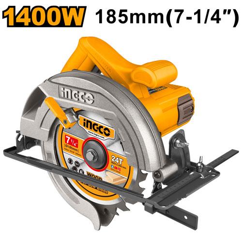 INGCO Circular Saw 1400W 7" CS18538