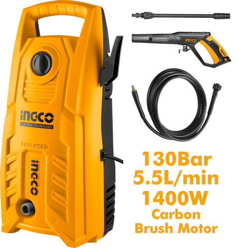 INGCO High Pressure Washer 1400W HPWR14008