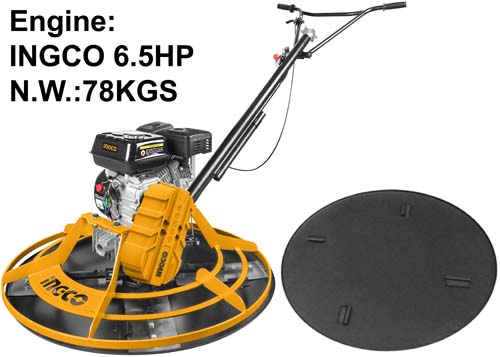 INGCO 36" Gasoline Power Trowel 6.5hp GPT361-2