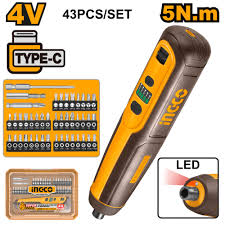 INGCO Cordless Screwdriver 4V CSDLI04062