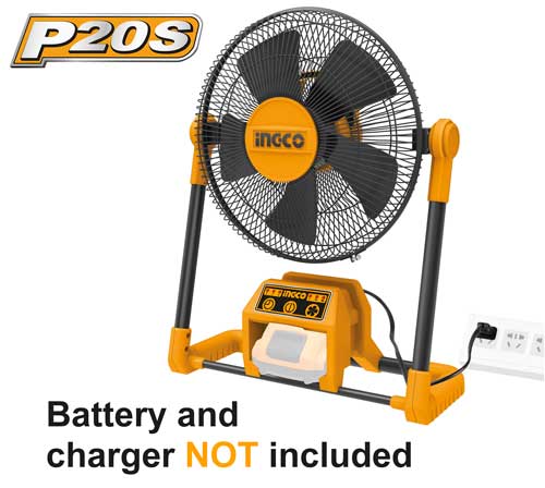 INGCO Cordless Fan CFALI2001