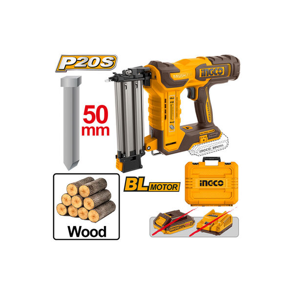 INGCO Cordless Brad Nailer CBNLI5005