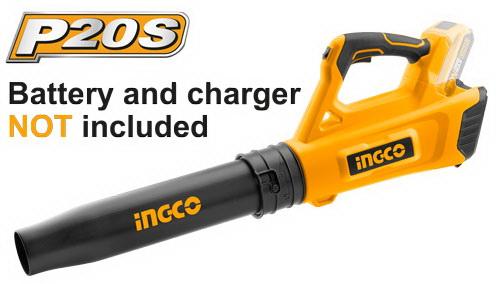 INGCO 20v Cordless Blower CABLI2002