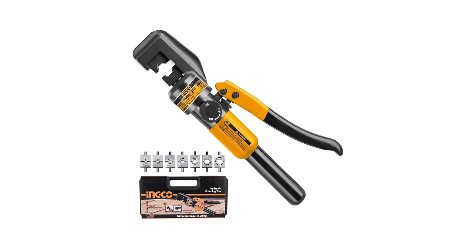 INGCO Hydraulic Crimping Tool 4-70mm HHCT0170