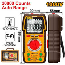 INGCO Digital Multimeter 1000V DM410003