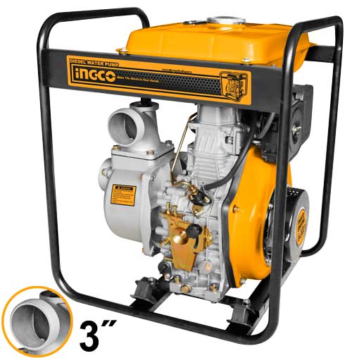 INGCO Diesel Water Pump 5.5HP GEP301