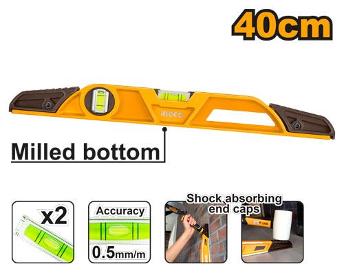 INGCO Heavy-Duty Mason Level 40cm HBSL08040