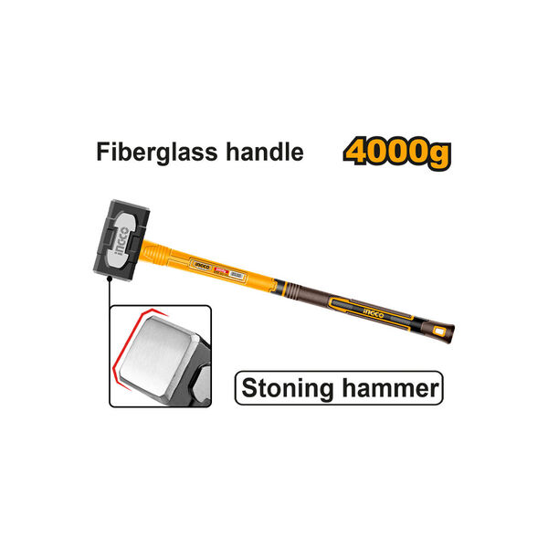 INGCO Stoning Hammer 4KG HSTH83498