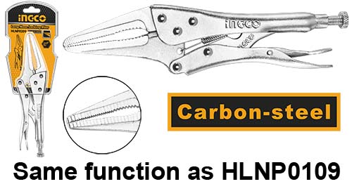 INGCO Long Nose Locking Plier 9" HLNP0209