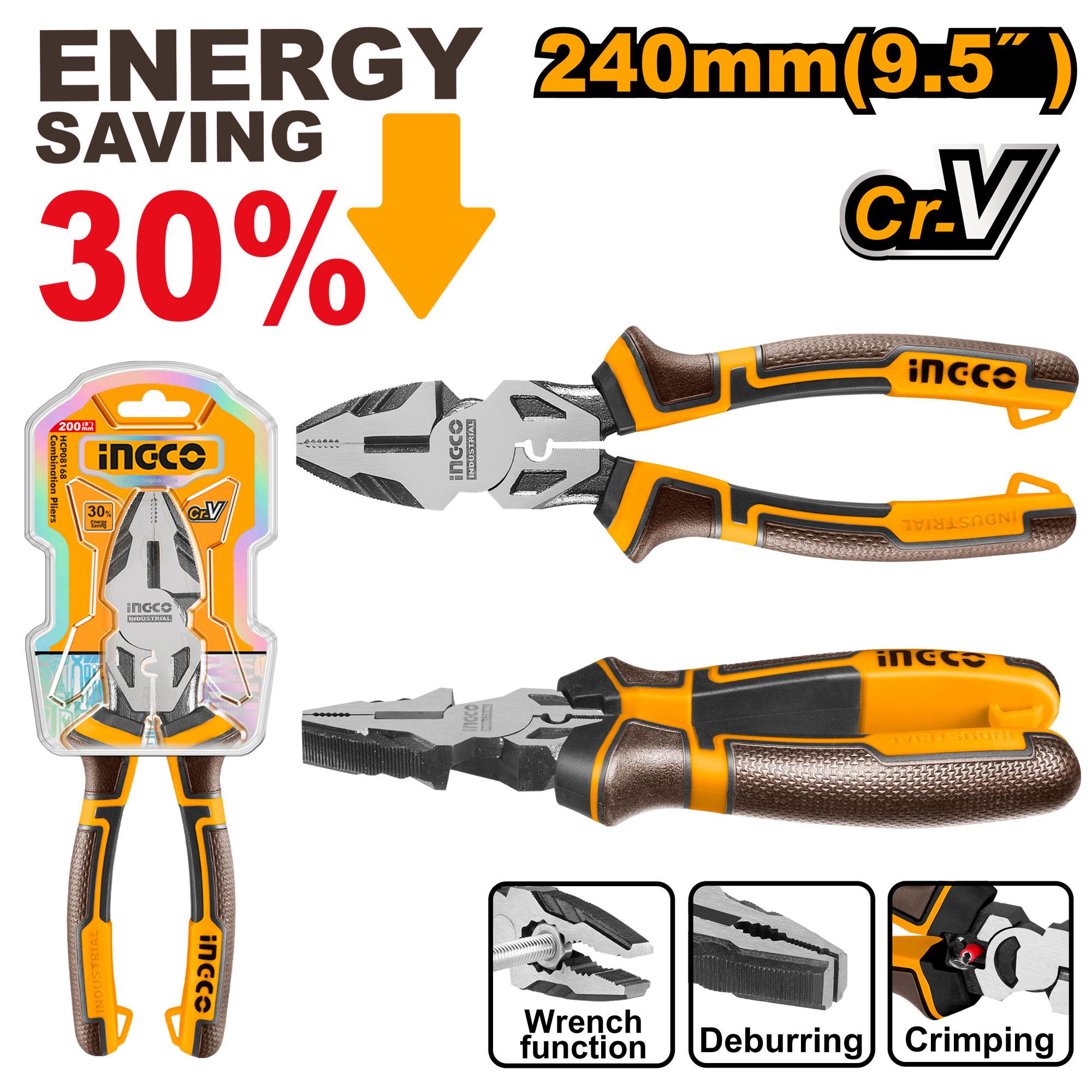 INGCO High Leverage Combination Plier HHCP28240
