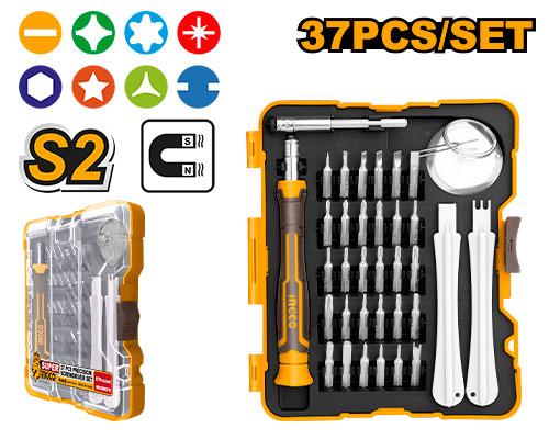 INGCO 37pcs Precision Screwdriver Set HKSDB0378