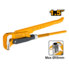INGCO Heavy Duty Swedish Pipe Wrench 1.5" HPW04151