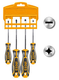 INGCO 4pcs Screwdriver Set HKSD0428
