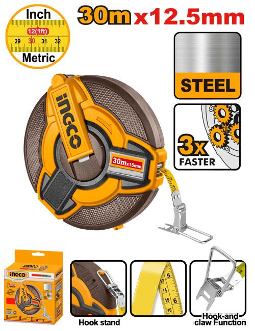 INGCO Steel Measuring Tape 30M HSMT0830
