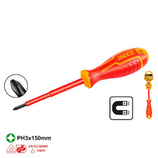 INGCO Insulated Screwdriver 6" HISD81PH3150