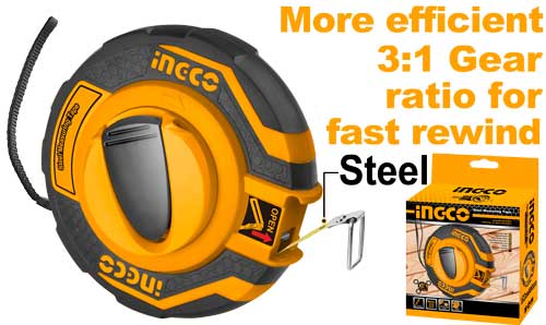INGCO Steel Measuring Tape 30m HSMT8430