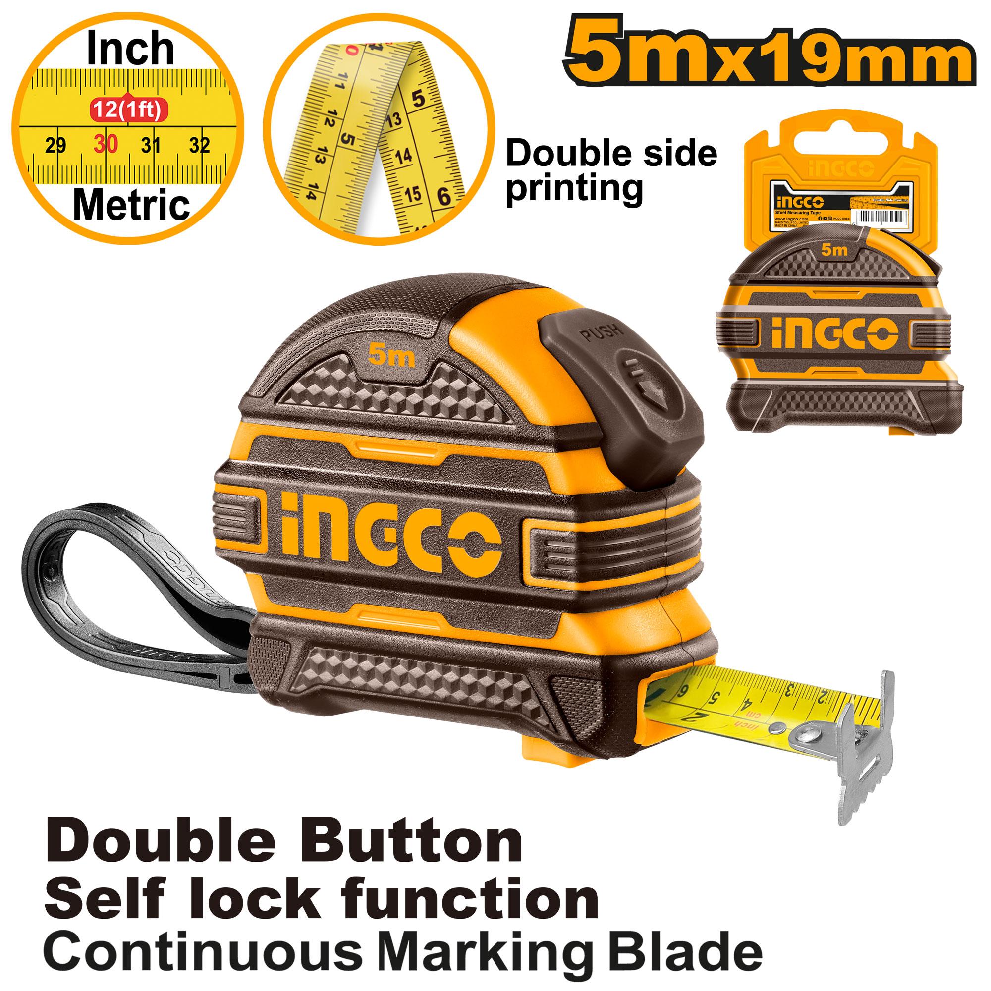 INGCO Steel Measuring Tape 5m HSMT08519