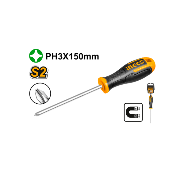 INGCO Phillip Screwdriver 6" HS68PH3150