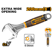 INGCO Adjustable Wrench 8" HADW131088