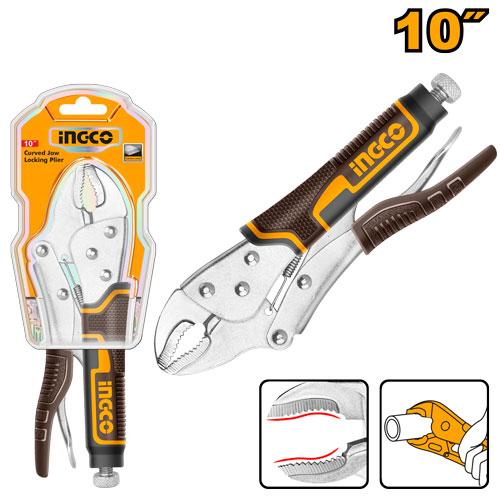 INGCO Curved Jaw Locking Plier HCJLW0210