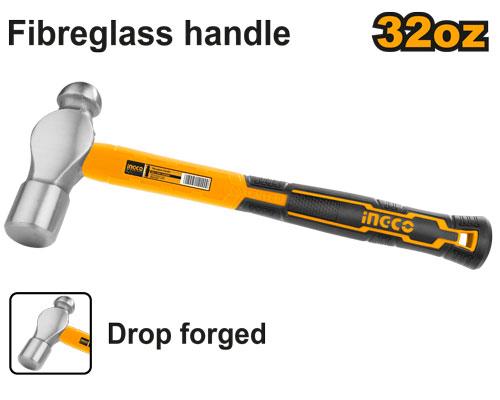 INGCO Ball Pein Hammer 32oz HBPH88032